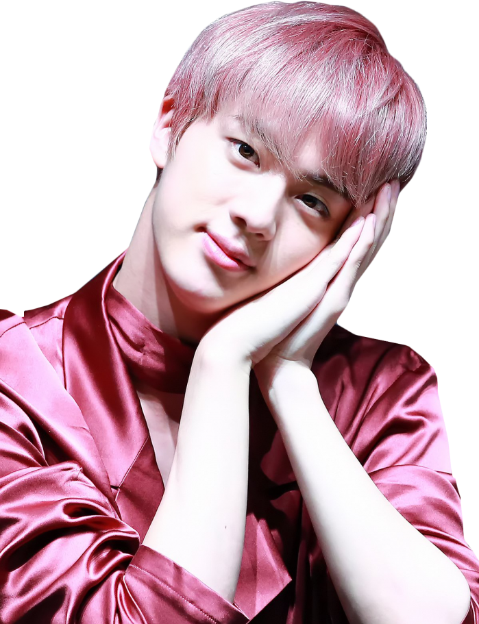 #kim Seokjin #jin #bts #bts Kim Seokjin #bts Jin #bangtan - Bts Jin Pink Princess (699x911), Png Download