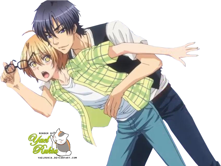 Crazy Yaoi - Изуми И Рёма Арт (917x644), Png Download