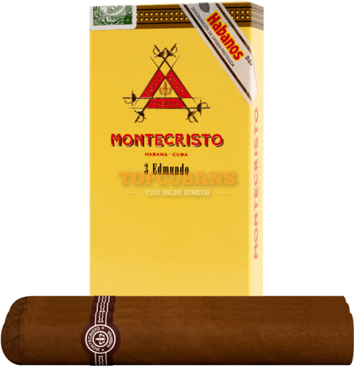 Montecristo Edmundo Box Of - Habanos S.a. (560x560), Png Download
