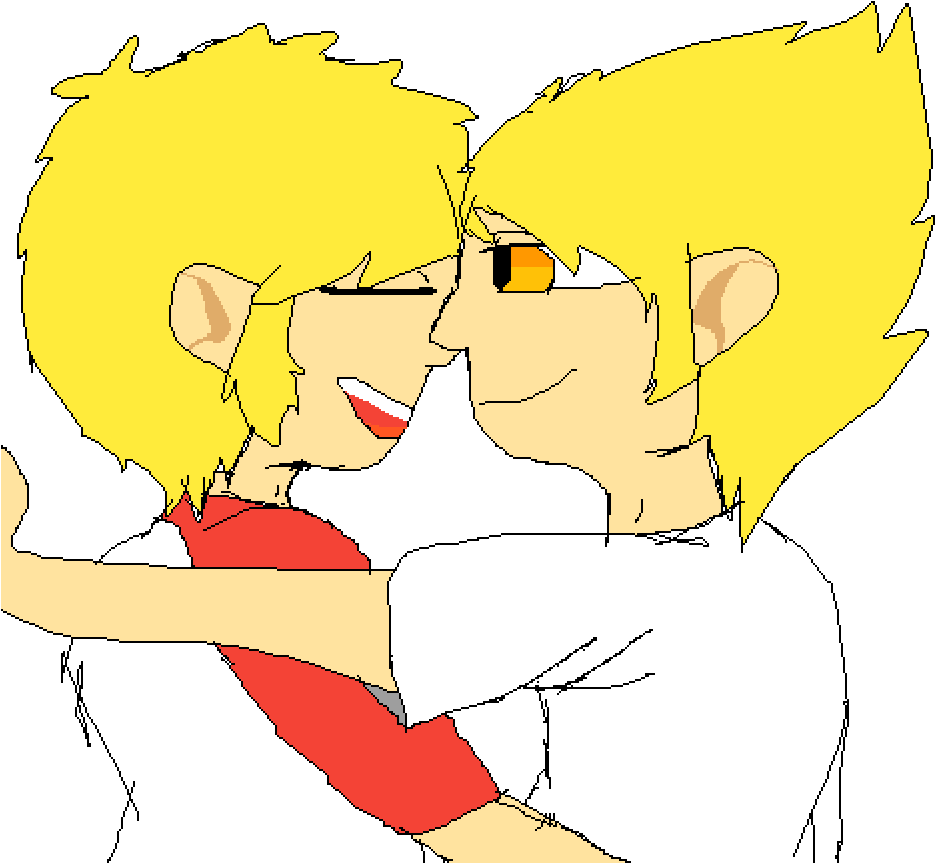 Stridercest - Cartoon (1000x1000), Png Download