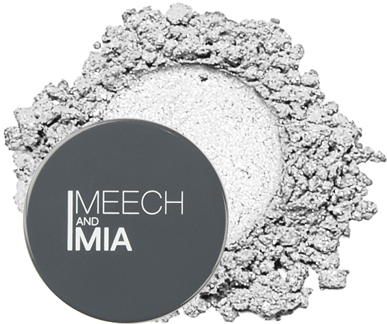 White Loose Eyeshadow Meechnmia - Loose Eyeshadow White (570x708), Png Download