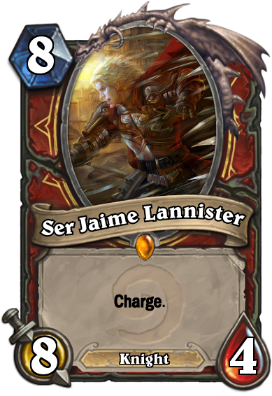 He Gives You A Different Legendary Based On Your Class - Han Cho Hearthstone (400x573), Png Download