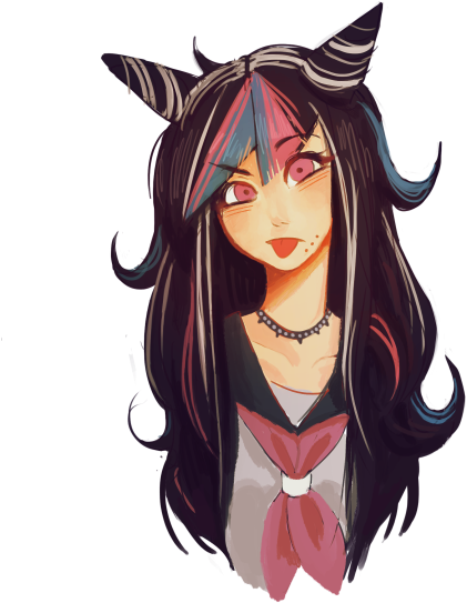 The Yaoi God Yaoi Is Love - Danganronpa Ibuki Mioda Headers (500x550), Png Download