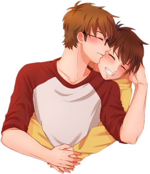 Anime Yaoi (503x585), Png Download