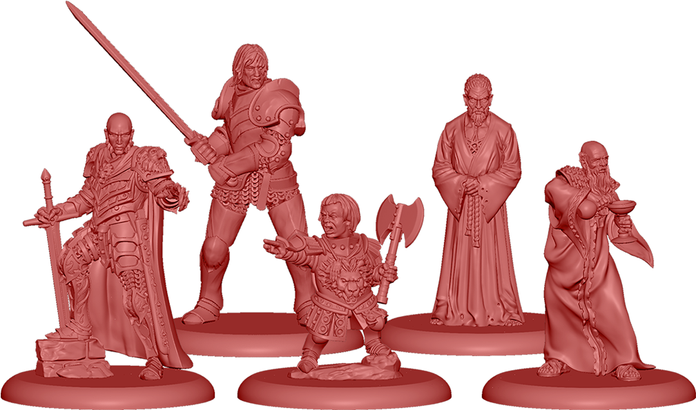 A Song Of Fire &amp - Song Of Ice And Fire Miniatures Game Lannister Heroes (1440x650), Png Download