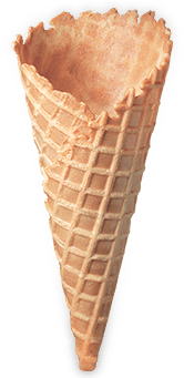 Waffle Cone Clipart Cornet - Ice Cream Cone Png (400x340), Png Download