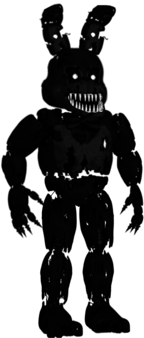 Nightmare Shadow Bonnie - Fnaf Nightmare Shadow Bonnie (1181x1181), Png Download