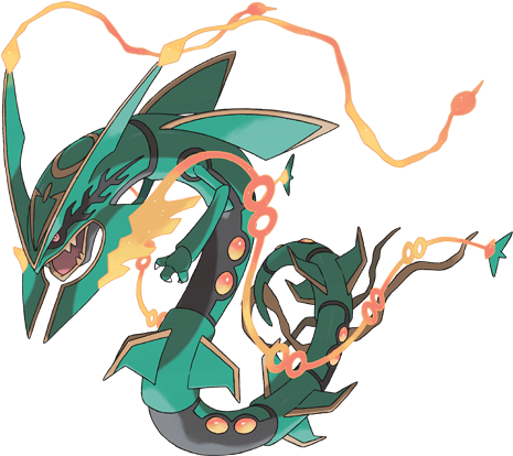 Source - - Mega Rayquaza Pokemon Go (475x475), Png Download