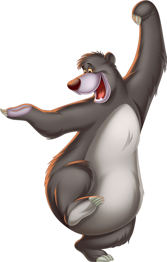 Baloo Jungle Book 2014 - Jungle Book Characters Baloo (684x1142), Png Download