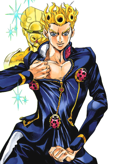Giorno Giovanna - Wanna Be A Gangstar (400x558), Png Download