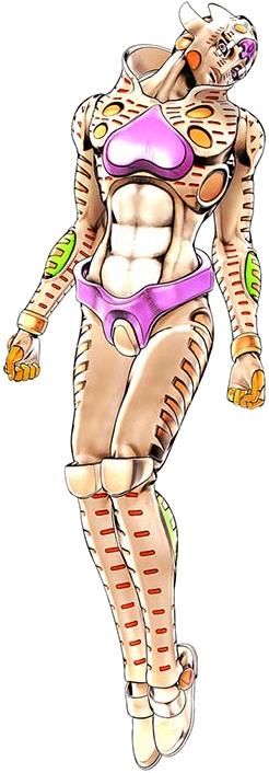 Giorno Ger Jojoeoh By Crashrexez Db33hut - Gold Experience Requiem Full Body (266x753), Png Download