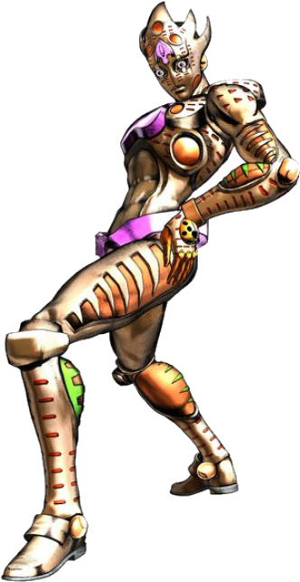 Gold Experience Requiem Jojos Bizarre Adventure - Gold Experience Requiem (344x663), Png Download