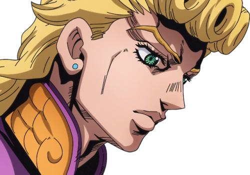 ○giorno Giovanna○vento Aureo○my Work○anime - Cartoon (500x351), Png Download