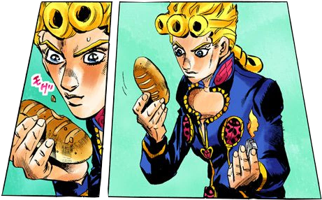 Giorno Giovanna Pose - Arby's Jojo Reference (468x298), Png Download