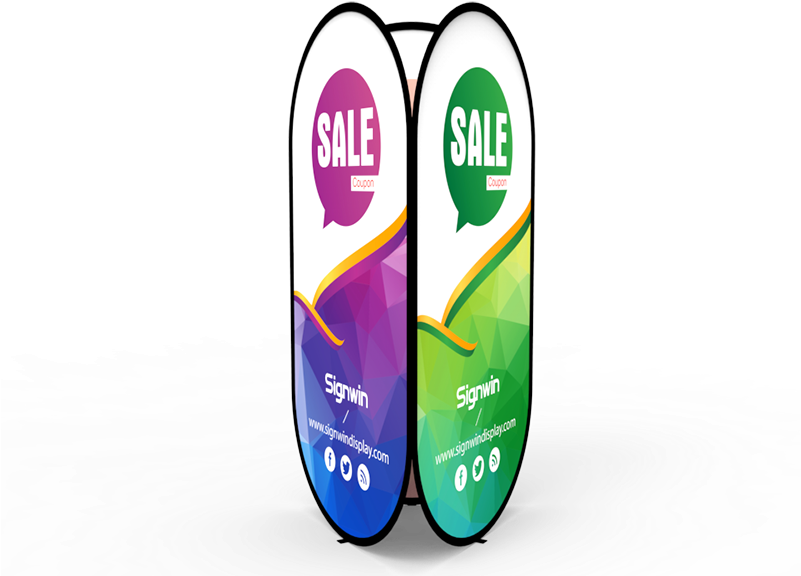 Medium Tower Pop Up A-frame Banner Stand - Signwindisplay.com - Signwin, Inc. (800x600), Png Download