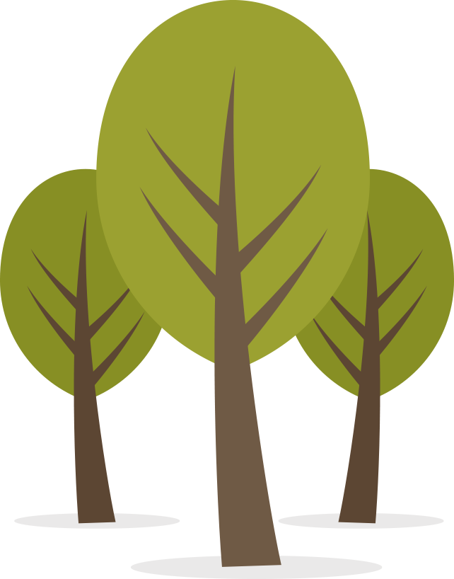 Track - Tree (642x818), Png Download