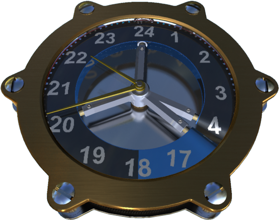 Thelook - Analog Watch (640x480), Png Download