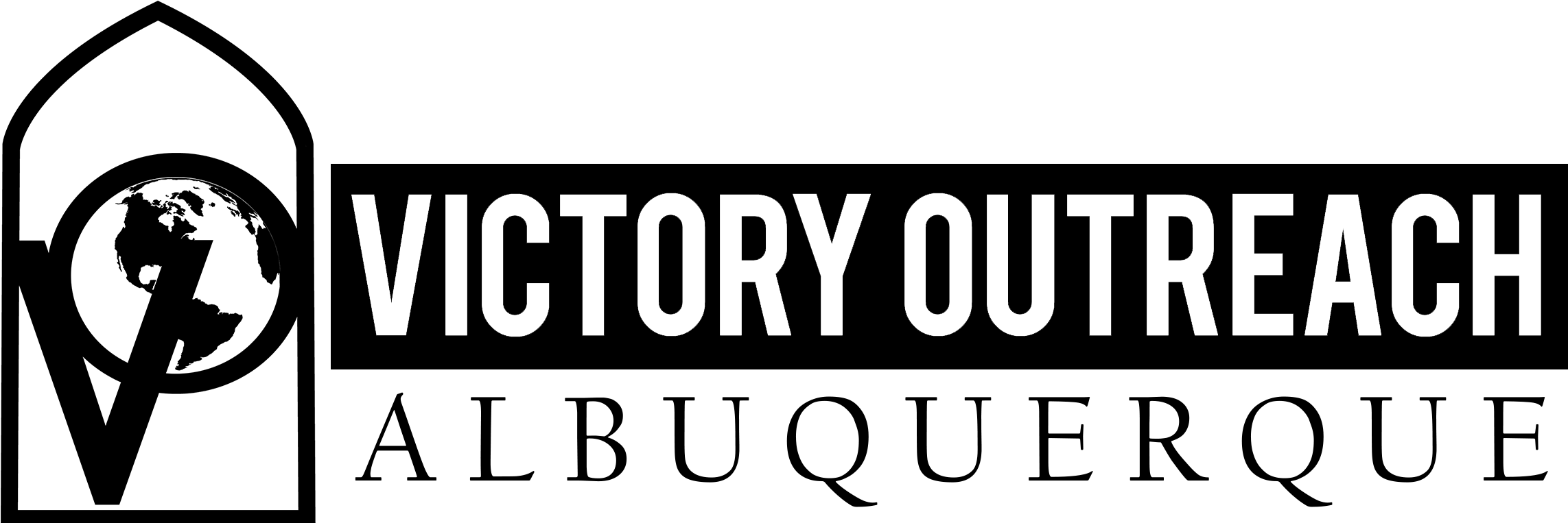 Victory Outreach Albuquerque - Victory Outreach Logo (2400x828), Png Download