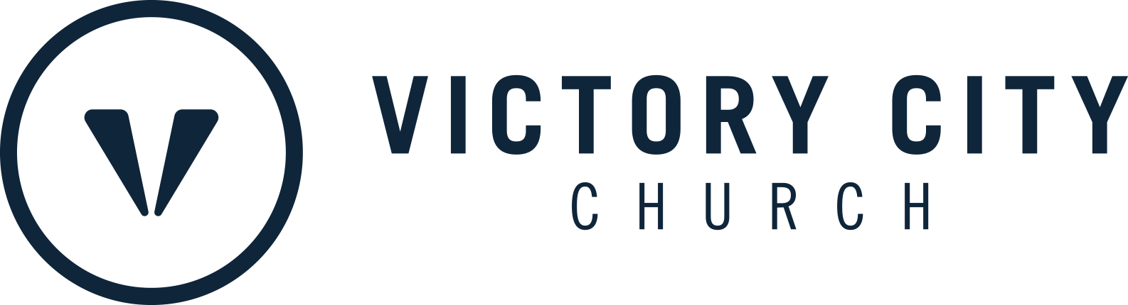 Victory City Church (1586x430), Png Download