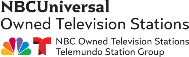 Nbcuniversal Owned Television Stations Logo - Nbcuniversal Owned Tv Stations (639x193), Png Download