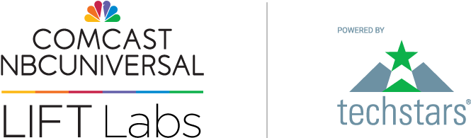 Lift Labs X Powered By Tech Stars - Comcast Universal Lift Labs (792x248), Png Download
