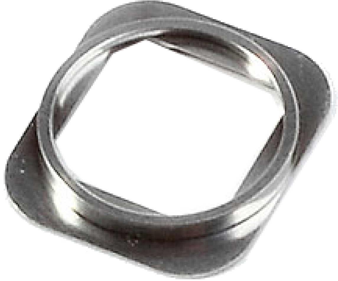 Microspareparts Home Button Frame Silver Original Iphone - Iphone 5s (1200x1200), Png Download