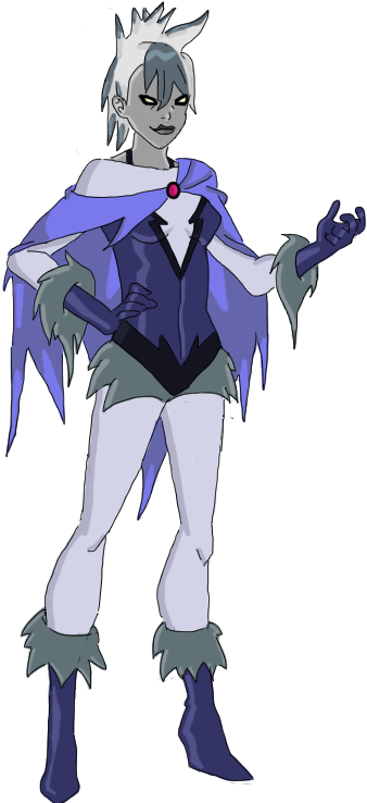 Injustice League Killer Frost By Jsenior - Killer Frost Comic Png (353x741), Png Download