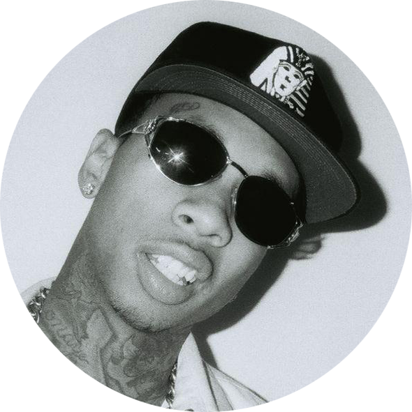 Tyga (590x591), Png Download