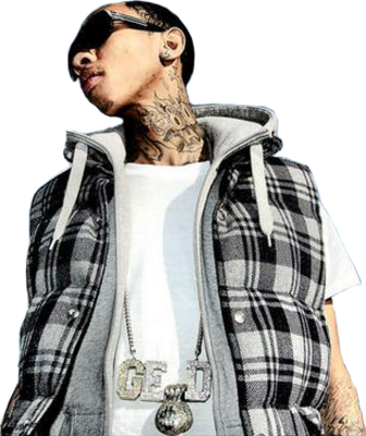 Young Money's Tyga Says Lil Wayne Is "holding His Head - Tyga Young Money (336x400), Png Download