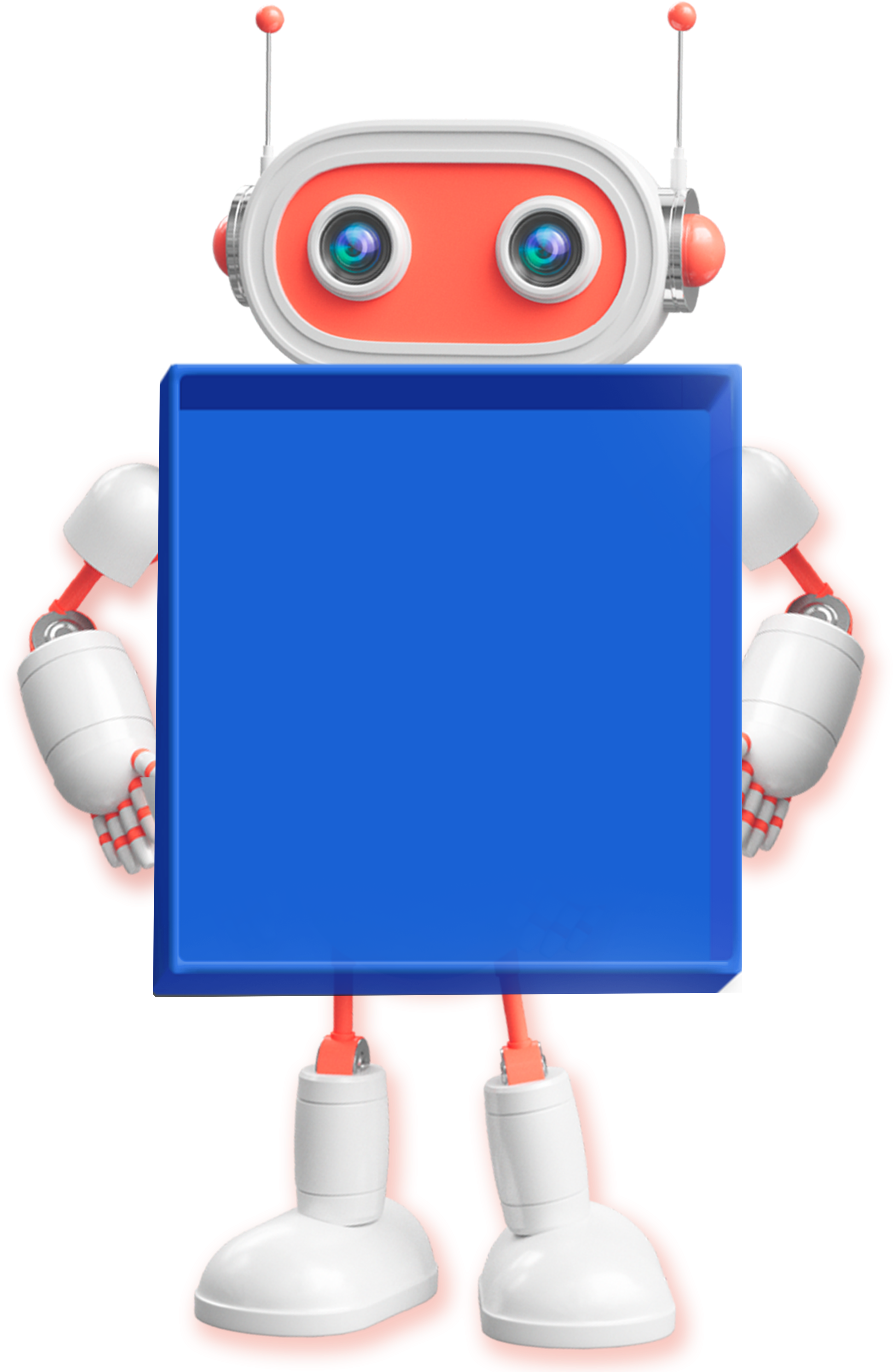 Hand Drawn Cartoon Robot Decoration Vector - Cartoon (4688x3919), Png Download