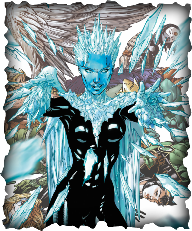 Killer Frost - Killer Frost Caitlin Snow Comics (393x472), Png Download