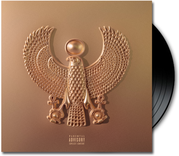 Tyga The Gold Album 18th Dynasty (600x600), Png Download