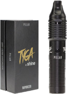 Tyga X Shine Pillar Vape - Vaporizer (300x498), Png Download