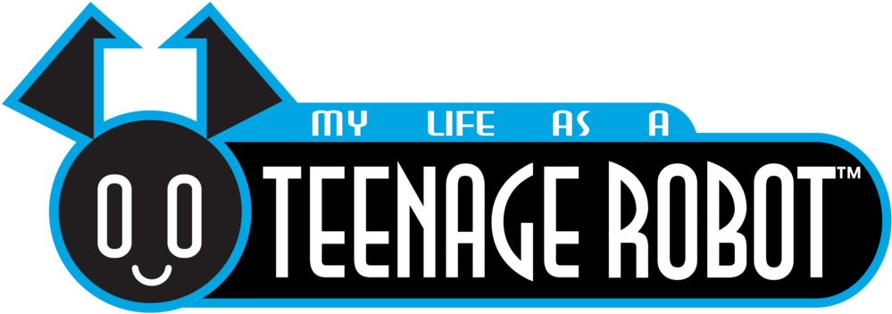 Vector My Life As A Teenage Robot Logo 4k By - My Life As A Teenage Robot Logo (1024x369), Png Download