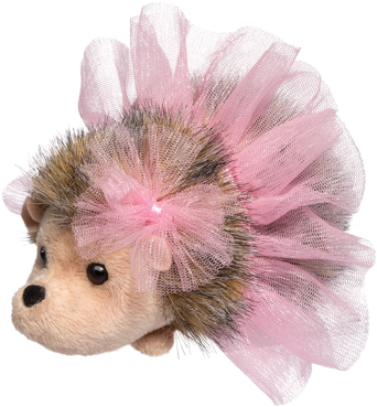 Pink Swirl Tutu Hedgehog New (393x393), Png Download
