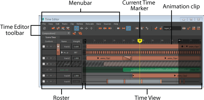 Maya 2017 Time Editor (696x348), Png Download