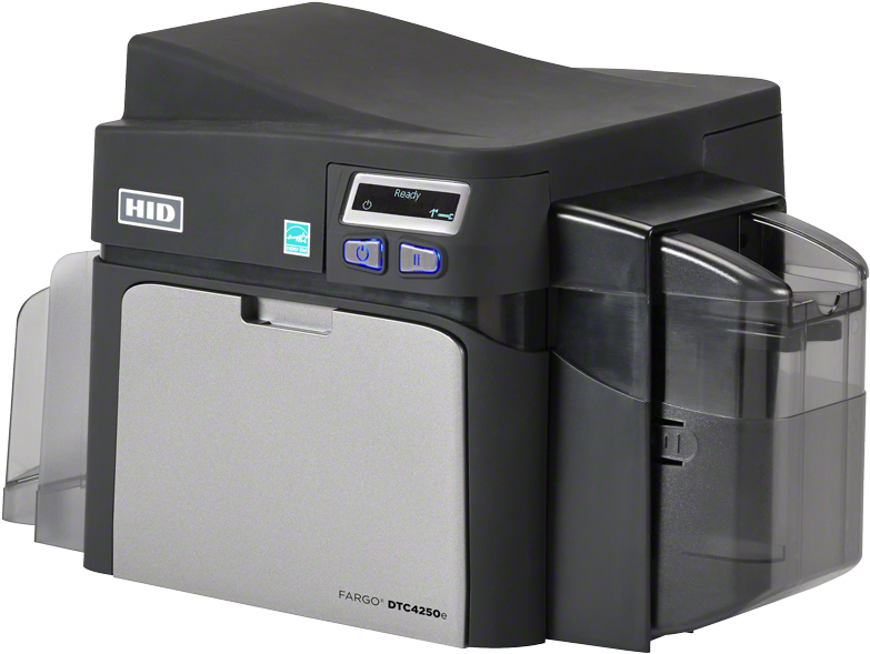Fargo Dtc4250e Id Card Printer & Encoder - Fargo 52210 Dtc4250e Card Printer (800x800), Png Download