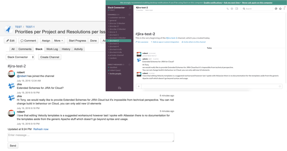 Support Your Client By Slack Team - Slack Jira Server Alerts (1089x574), Png Download