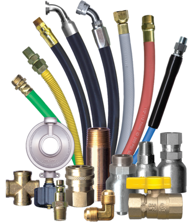 Hoses & Fittings - Hydraulic Pipe Png (392x457), Png Download