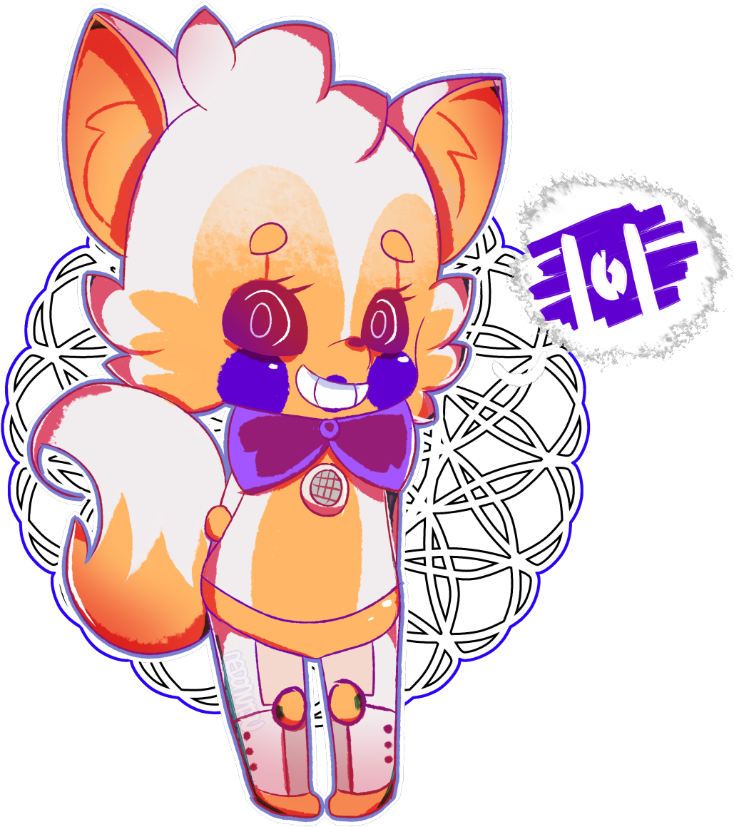 “ L O L B I T C H Please Stand By, Lolbitch Coming - Five Nights At Freddy's (1280x1288), Png Download