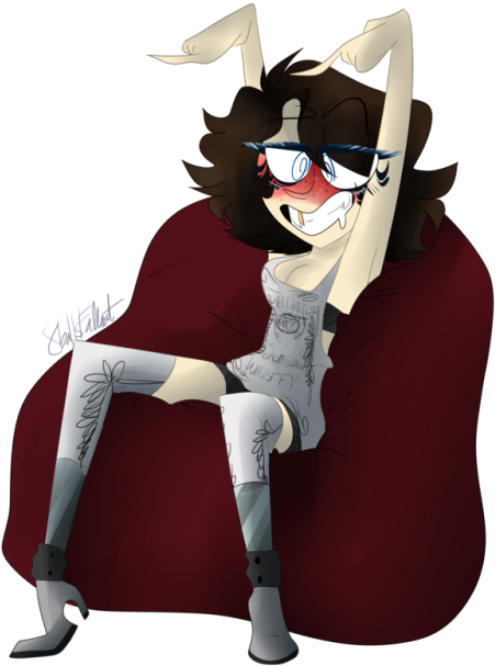 Please Stand By - Bean Bag Chair (500x625), Png Download