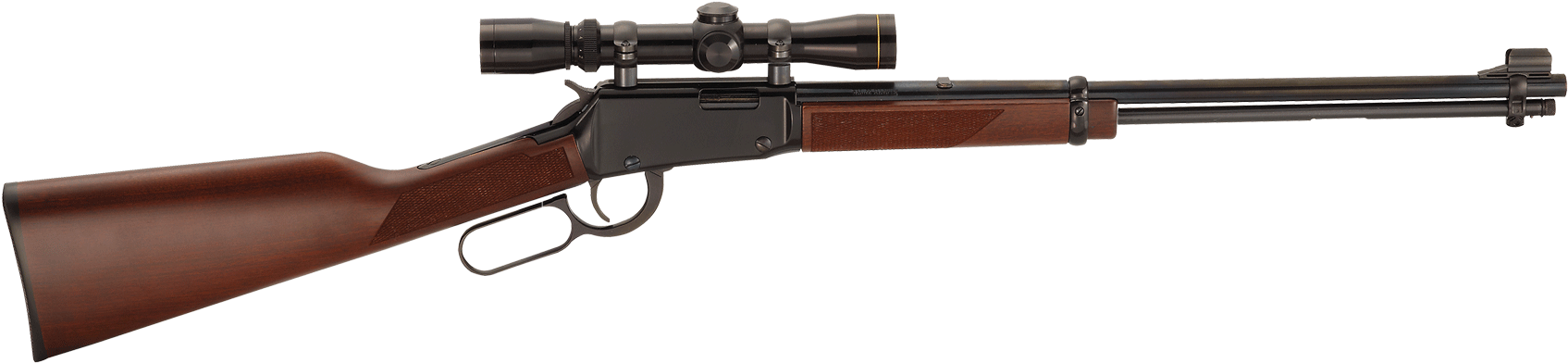 36649 - Henry Lever Action 22 Magnum (1800x479), Png Download