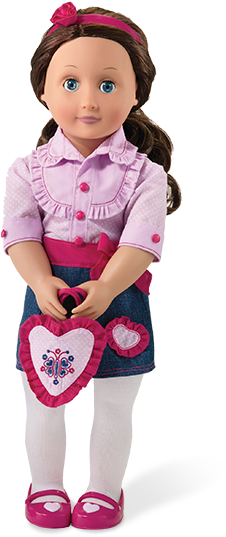 Bd32667a Sandie - Target Doll (417x572), Png Download