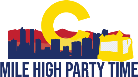 Mile High Party Time - Baby Shower (500x292), Png Download