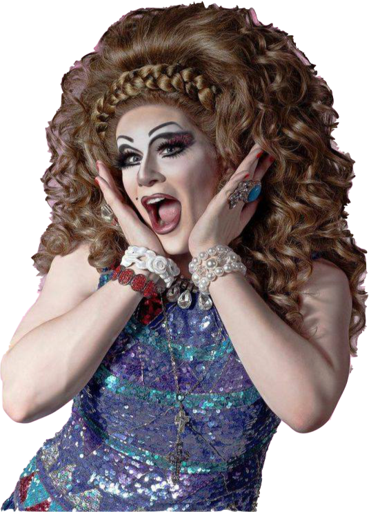 Drag Queen Wig Png (535x743), Png Download