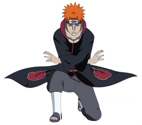 Pein - Pain Naruto Png (500x438), Png Download