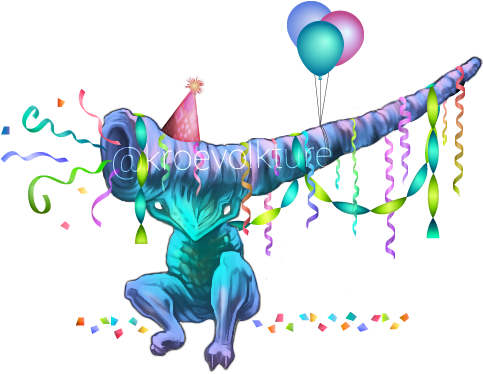 Party Time Tim - Graphic Design (500x400), Png Download
