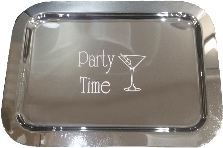 Diskos Party Time - Serving Tray (800x800), Png Download