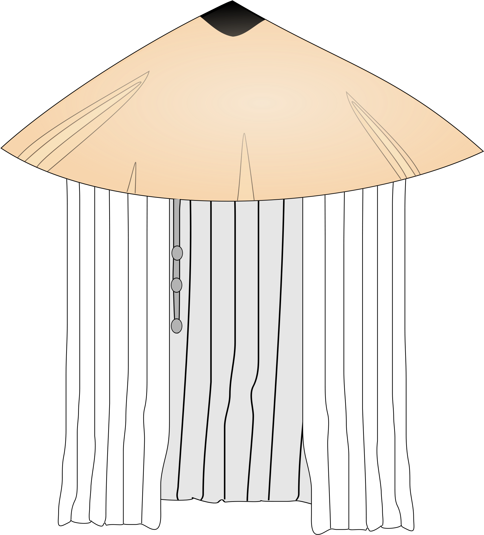 Open - Chapéu Da Akatsuki (2000x2229), Png Download