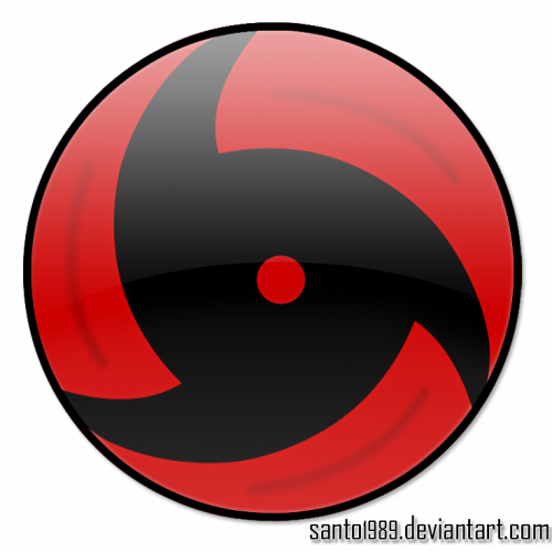 Sharingan - Aldea De La Hoja (500x500), Png Download